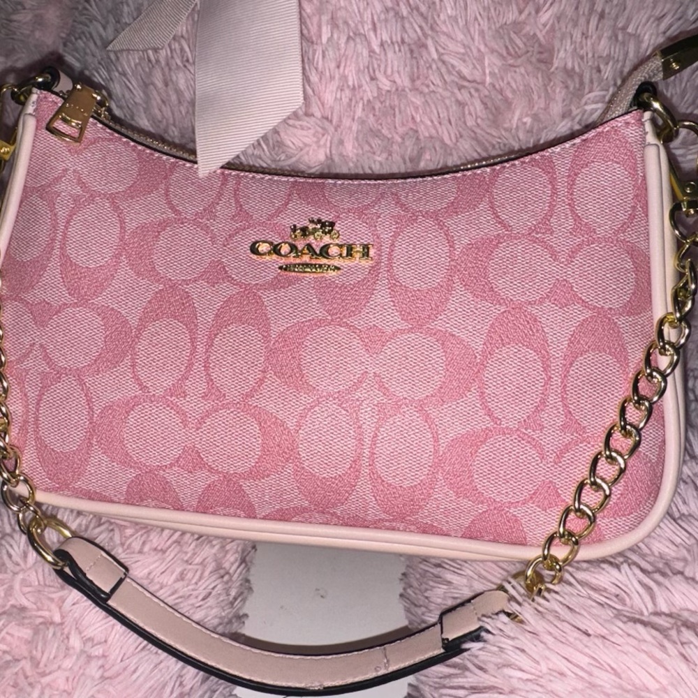 Pink Coach Teri Bag